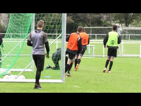 Kenneth Houdret avant RCSC - KV Ostende