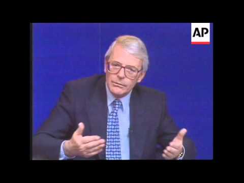 N. IRELAND: BELFAST: TONY BLAIR & JOHN MAJOR REFERENDUM VISIT