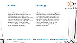 UK Business Mailing List | UK Business Database | B2B Executives