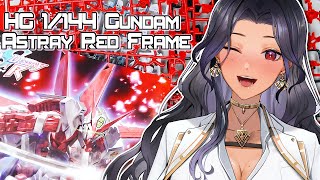Gunpla Handcam: Custom #4 HG 1/144 Gundam Astray Red Frame❤️💎🎀