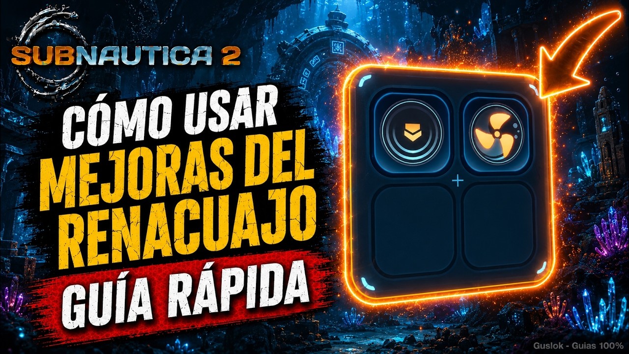 Cómo Usar las Mejoras del Renacuajo Guía Completa 100% | Paso a Paso Subnautica 2 Cómo Usar las Mejoras del Renacuajo Guía Completa 100% | Paso a Paso Subnautica 2