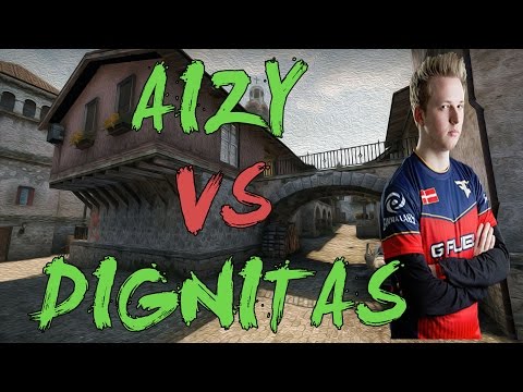 CSGO: POV FaZe aizy vs dignitas (26/11) inferno @ ESL Pro League Season 3