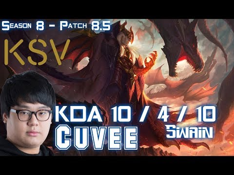 KSV CuVee SWAIN vs GANGPLANK Top - Patch 8.5 KR Ranked