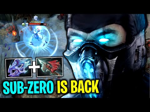 ZUB-ZERO IS BACK..!! Max Attack Speed Lich Hard Carry 7.27 | Dota 2