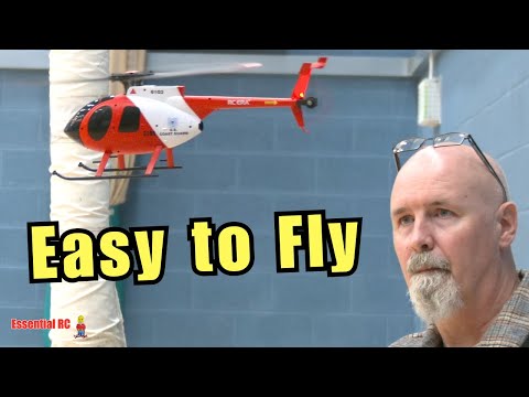 EASY TO FLY ! Super scale MD500 RC Helicopter with 17 minutes flight time