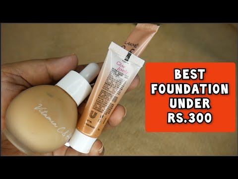 Best Foundation Under Rs.300 | Affordable makeup | #makeup