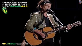 Rolling Stones 4K LIVE - This Place Is Empty [LIVE on COPACABANA BEACH Rio de Janeiro Brazil 2006]4K