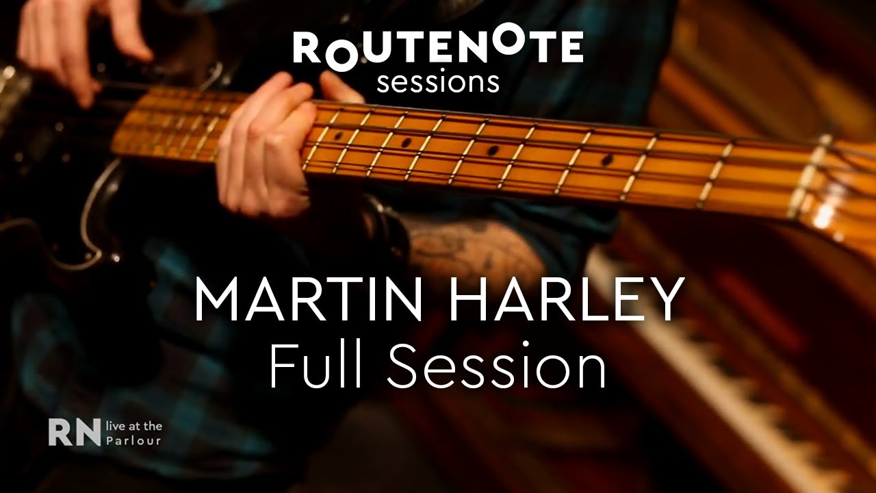Martin Harley - Full Session | RouteNote Sessions | Live at the Parlour - YouTube