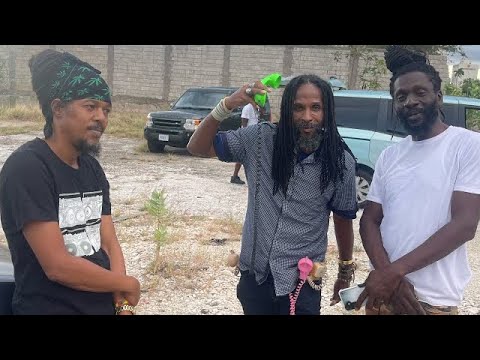 Capleton, Richie Spice  (behind the scene) Gabbidon in Kingston Jamaica 🇯🇲