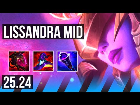 LISSANDRA vs SYLAS (MID) | EUW Master | 25.24