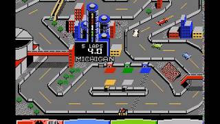 Danny Sullivan's Indy Heat NES Gameplay