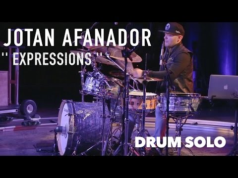 Jotan Afanador '' Expressions '' Drum Solo