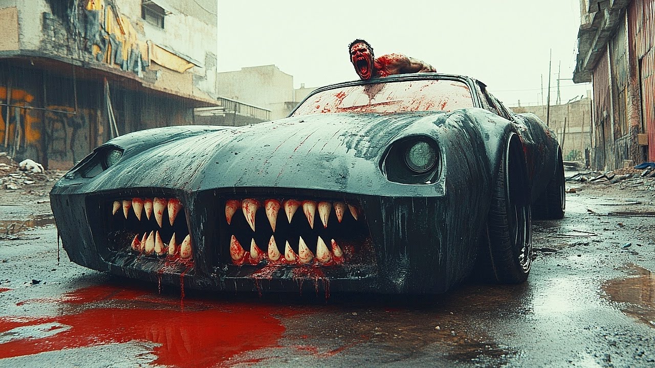 Homem CAI em CIMA de seu CARRO NOVO e transfere sua ALMA pro veículo SE TORNANDO uma MÁQUINA MONSTRO