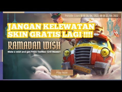 [Arena of Valor] Claim Ramadan Wish Free Skin TeeMee : Grill Master