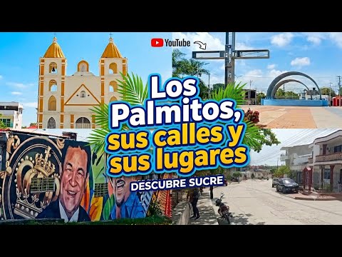 Asi son las CALLES de LOS PALMITOS en SUCRE | esta la RUTA para llegar desde el ATLÁNTICO 