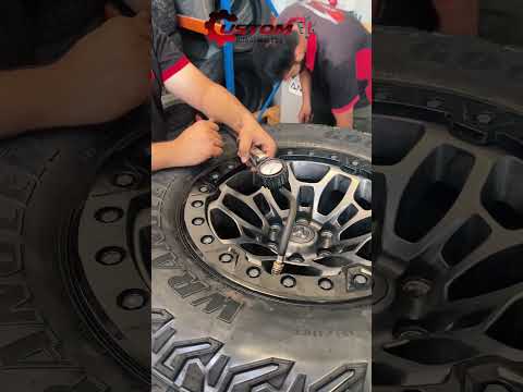 Another RAM TRX got all new tires and Ready Loaded for sand.