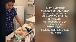 Instalación recolector de orina