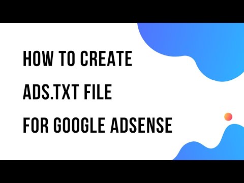 How to Create Ads.txt file for Google Adsense in WordPress Blog and Upload Using CPanel Website