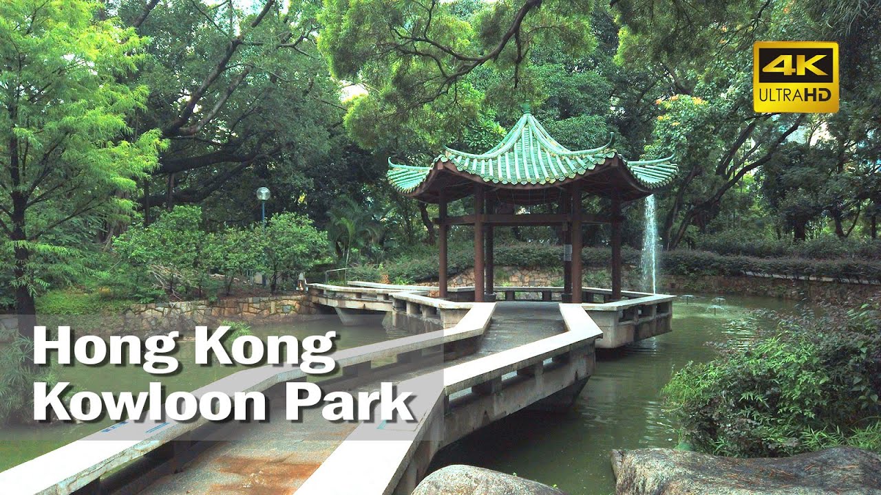 Relax in the heart of Hong Kong at Kowloon Park.