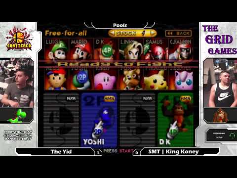 Smash 64: The Yid (Yoshi) V SMT | King Koney (DK) - Shattered 114 Tournament SSB64