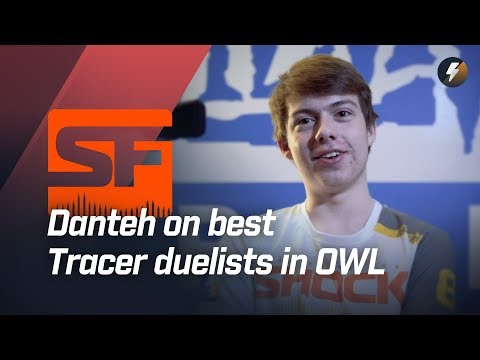 SF Shock DPS Danteh on best OWL Tracer duelists and benefits of scrimming NYXL