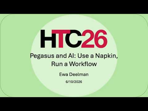 Pegasus and AI: Use a Napkin, Run a Workflow presentation thumbnail
