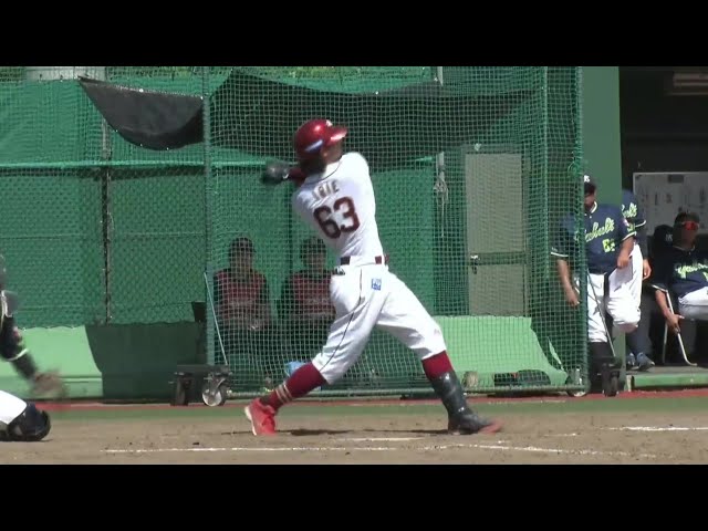 【ファーム】イーグルス・入江大樹 初球を捉え今季第4号のソロホームランを放つ!!  2024年8月17日 東北楽天ゴールデンイーグルス 対 東京ヤクルトスワローズ