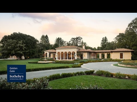 Villa del Prato, Portola Valley CA | Portola Valley Estates for Sale