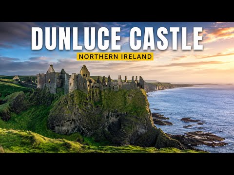 🏰 Dunluce Castle - Northern Ireland's Most Spectacular Cliffside Castle | 4K Travel Video