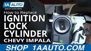 How to Replace Ignition Lock Cylinder 06-13 Chevy Impala