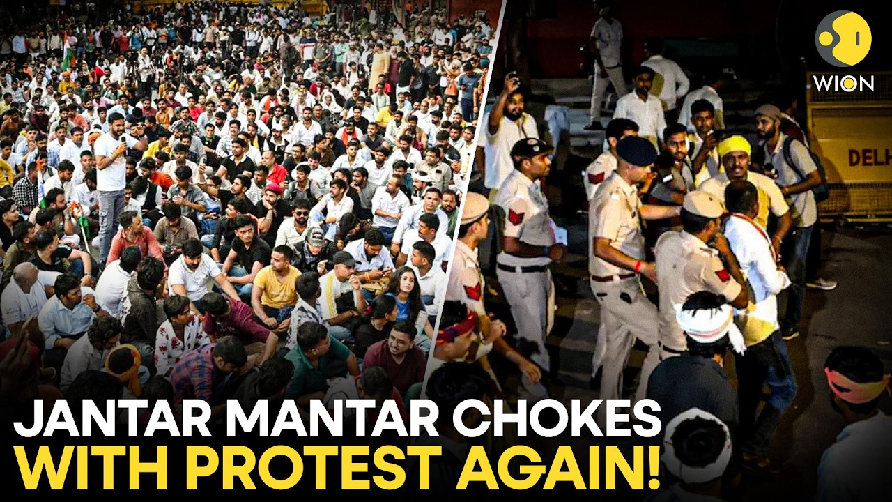 Jantar Mantar Protest: Massive Crowd For 'Reservation Hatao', RAF Deployed, Many Detained |Originals