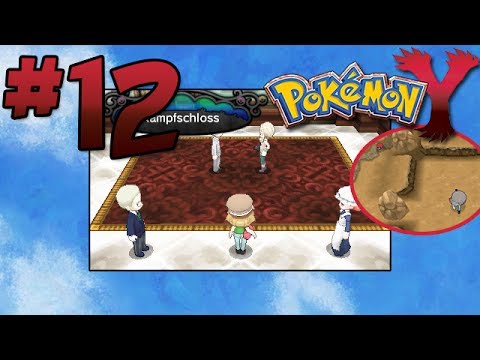 Let's Play Pokémon Y Deutsch #12 - Kampfschloss und Muraille-Küstenpfad