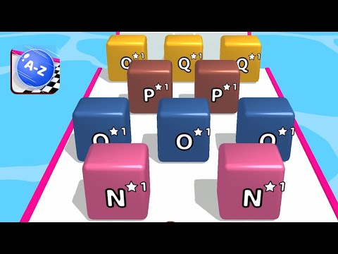 A-Z RUN🏃‍♀️ - All Levels Gameplay Walkthrough Android, iOS NEW UPDATE
