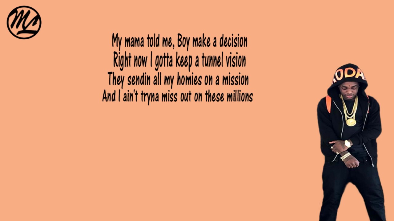 Kodak Black - Tunnel Vision (Lyrics)