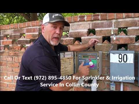 Sprinkler Timer Instructions - Irrigation Repair Contractor McKinney, Allen, Frisco, Collin County
