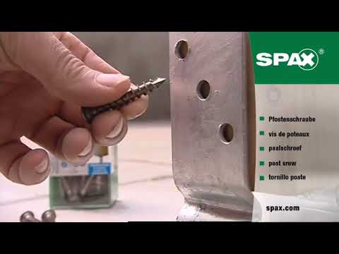 SPAX Post screw   SPAX Pfostenschraube