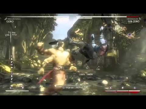 Mortal Kombat X - Goro Dragon Fang 35%1 bar