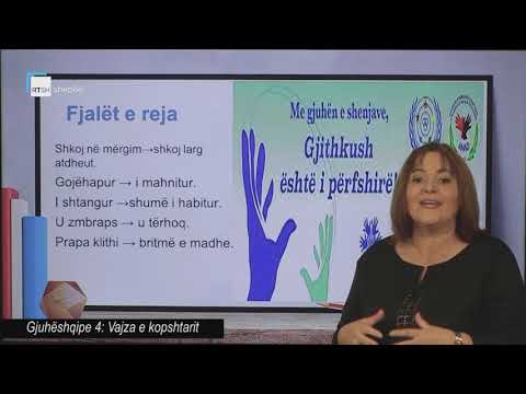 Gjuhë shqipe 4 - Vajza e kopshtarit