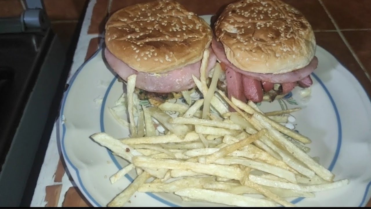 Watch Hamburguesas con papas ala francesa ?? Now Hamburguesas con papas ala francesa ??