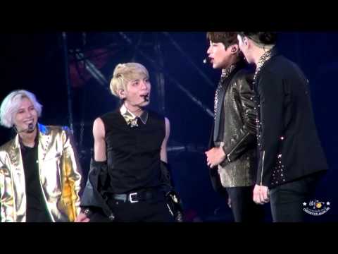 140815 SMT in SEOUL 태민이 춤 따라하는 종현이ㅎㅅㅎ
