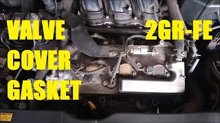 How to Replace 2GR-FE Valve Cover Gasket - 2007 Toyota Camry - 3.5-liter V6