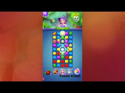 Candy Witch Game review Full HD 1080p|  Level 11-12 | No Life Limit | Gameplay Video