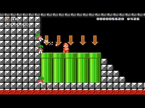 Super Mario Maker Levels: "Vexed Pipes & Doors"