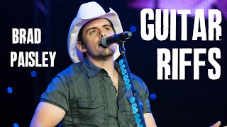 Brad Paisley Style Acoustic Guitar Riffs | Country Guitar Lesson Tutorial - Life&#39;s Railway To Heaven