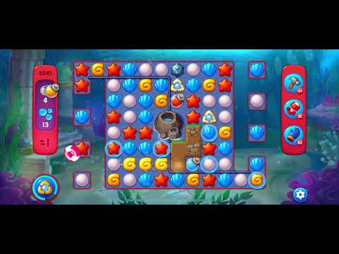 Fishdom Hard level 8041 no boosters フィッシュダム