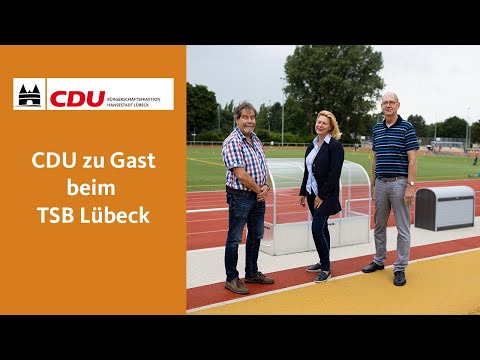 Die CDU zu Gast beim TSB Lübeck auf der Falkenwiese
