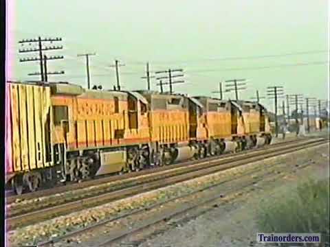 Classic Railroad Series 852 - CP Rana, Colton CA July 13, 1988.