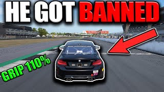 I raced against a cheater...