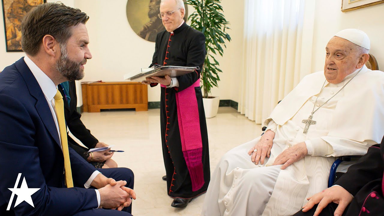 JD Vance Reacts To Pope Francis’ Death 1 Day After Meeting Him