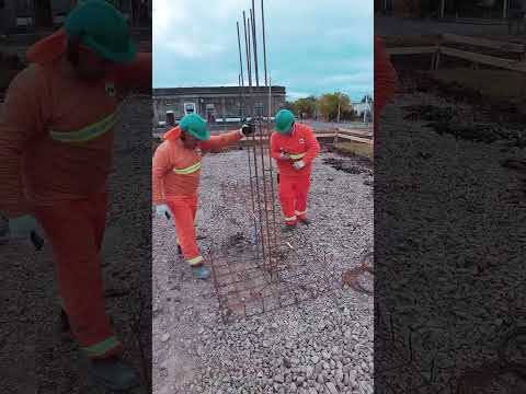 🏗️ Continúan los trabajos en el futuro Polideportivo de Achar.💪